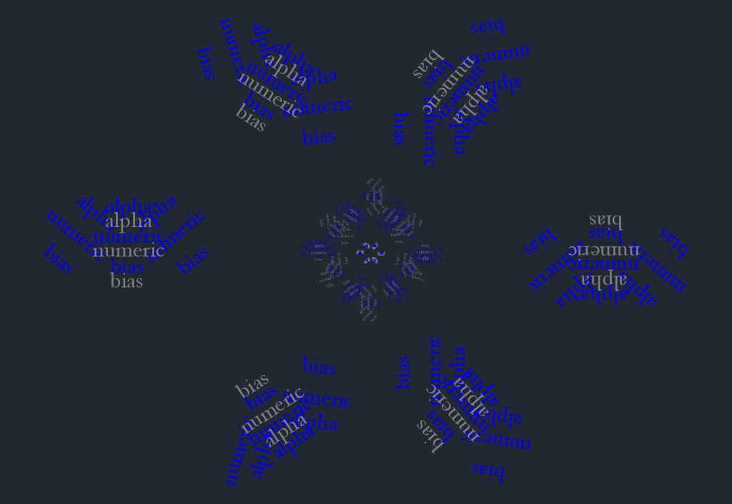 Copy of alpha numeric bias 120514