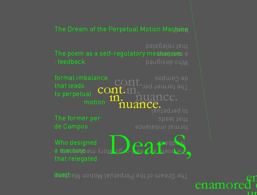 Dear S enamored 092615